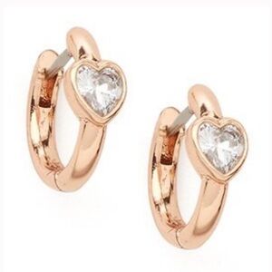 KATE SPADE Tiny Twinkles Hoop Huggies